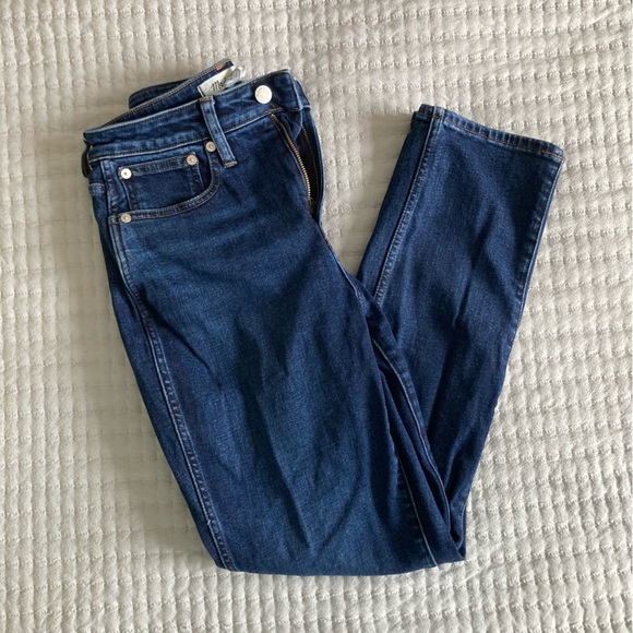 Madewell Curvy Perfect Vintage Jean, sz 26, Dark Wash - Picture 10 of 10
